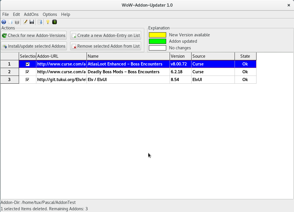 WoW-Addon-Updater - Arch 01