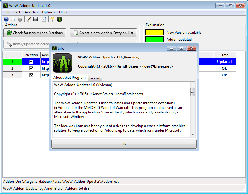 WoW-Addon-Updater - Windows 7 02