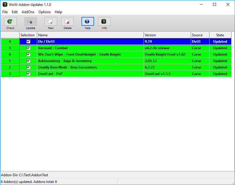 WoW-Addon-Updater - Windows 10 02